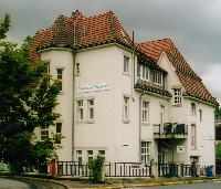 Haus von hinten 202 Haus am Krummbogen 3 in Marburg